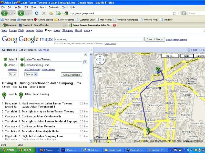 Peta Virtual Google, Sahabat di Perjalanan 5 Peta Virtual Google, Sahabat di Perjalanan